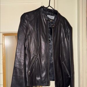 Born Women's Black Leather Jacket